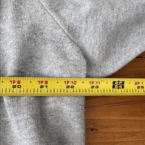 Anne Taylor large Gray Open-Front Cardigan Sweater with Long Sleeves - Picture 10 of 13